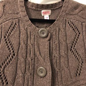 Mossimo button up sweater vest size M